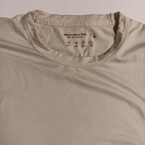 Abercrombie & Fitch Men's Medium Brown Short Sleeve T-Shirt